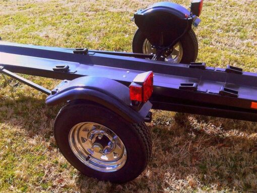 Versatile ACE Single Rail Folding Motorcycle Trailer for Easy Transport