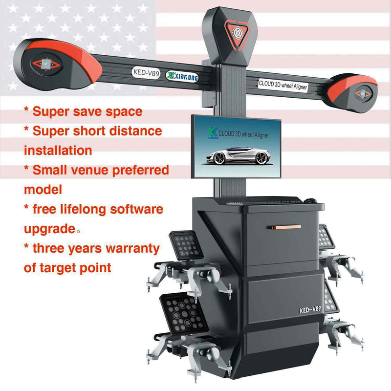 Cutting-Edge V89 3D Wheel Alignment Machine – Brand New Tire Alignment System