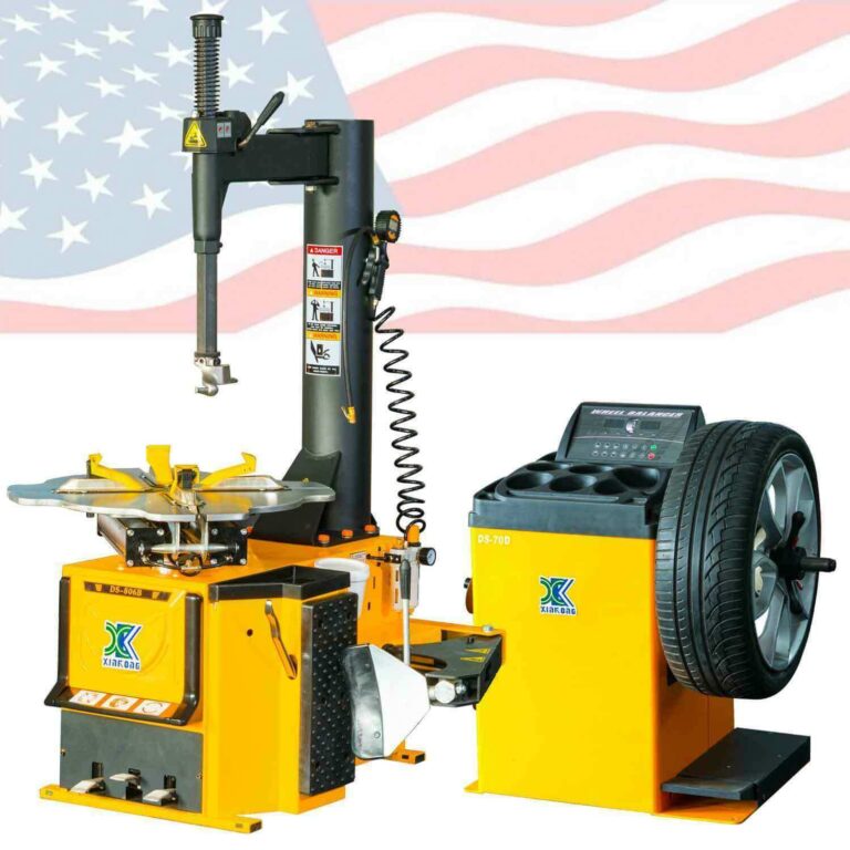 Ultimate 1.5 HP Tire Changer and Wheel Balancer Combo with Rim Clamp for 14"-28" Wheels