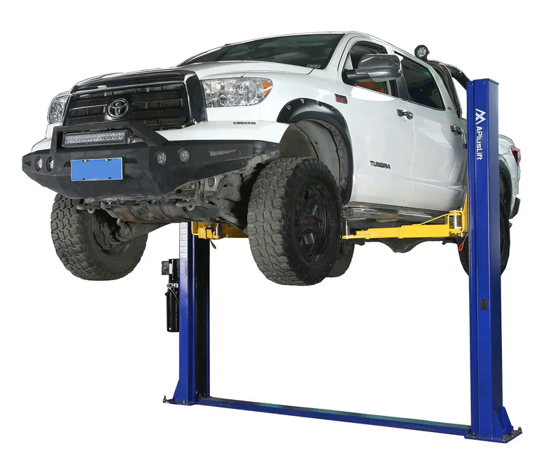 Apluslift HW-10KBP-A Heavy-Duty 10,000 lb 2-Post Floor Plate Car Lift – Enjoy Peace of Mind with a 3-Year Warranty!