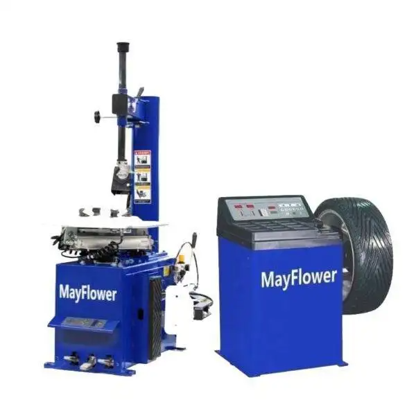 Ultimate Mayflower 1.5 HP Tire Changer & Wheel Balancer Combo - High Performance Rim Machine 950 680