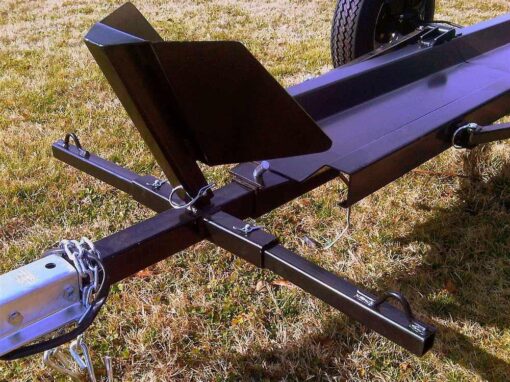 Versatile ACE Single Rail Folding Motorcycle Trailer for Easy Transport