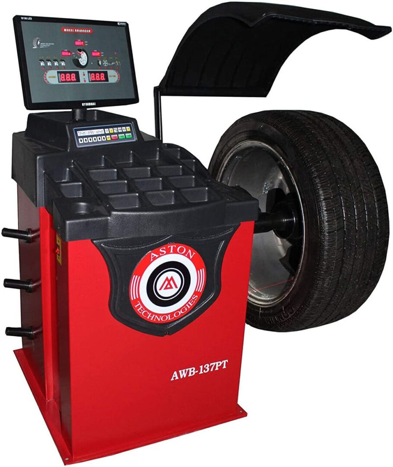 Powerful Aston Tire Changer & Wheel Balancer Combo with 2.0HP Motor & Bead Blaster - 28" Capacity!