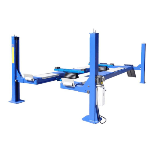 Tuxedo FP14KO-A 14,000 lb Heavy-Duty Cable-Driven 4-Post Alignment Lift with Open Front Design