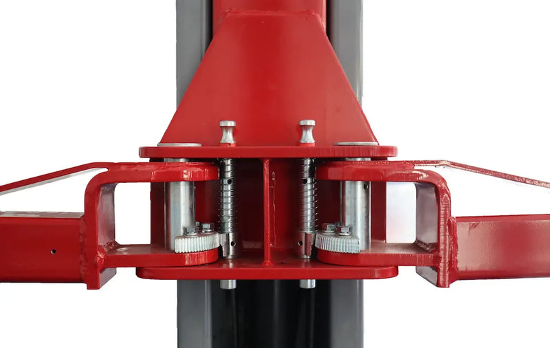 High-Performance 4.0T Dual Post Auto Hoist with Easy Single Manual Unlock System