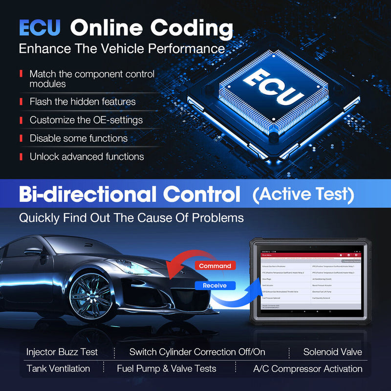 Rev up Your Diagnostics: LAUNCH X431 PRO5 PAD V+ Car Scanner with J2534 Programming & Key Coding - 2023 Edition!