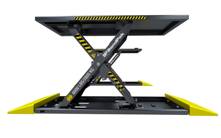 MDS-6LP Heavy-Duty Mid-Rise Scissor Lift - 6,000 lb. Capacity for Ultimate Performance