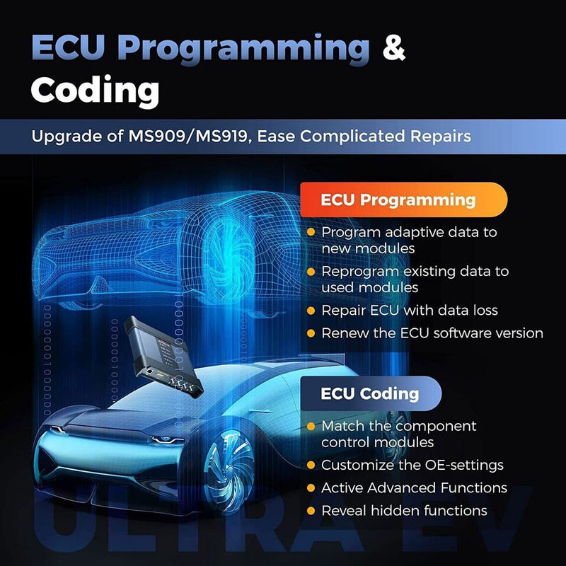 Autel MaxiSys Ultra EV VCMI: Advanced Electric Vehicle Diagnostic Scanner with Intelligent Programming Features