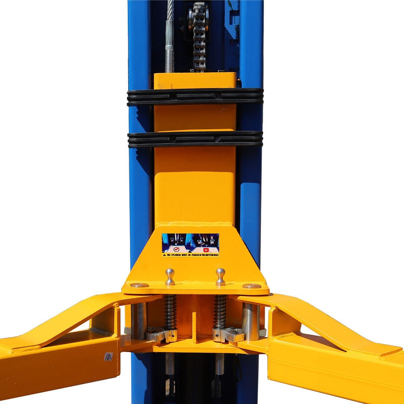 Elevate Your Ride: 10,000 lbs Capacity 2-Post Car Lift L1100 - Overhead Clear Floor Design for Auto and Truck Hoisting