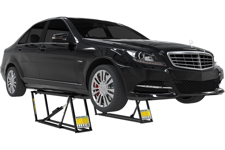 Versatile QuickJack 5000TL Portable Car Lift: 5,000 lbs Capacity, 24" Lifting Height, and 70" Frame Length for Effortless Vehicle Maintenance