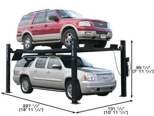 Atlas Garage PRO9000 Heavy-Duty 4-Post Vehicle Lift