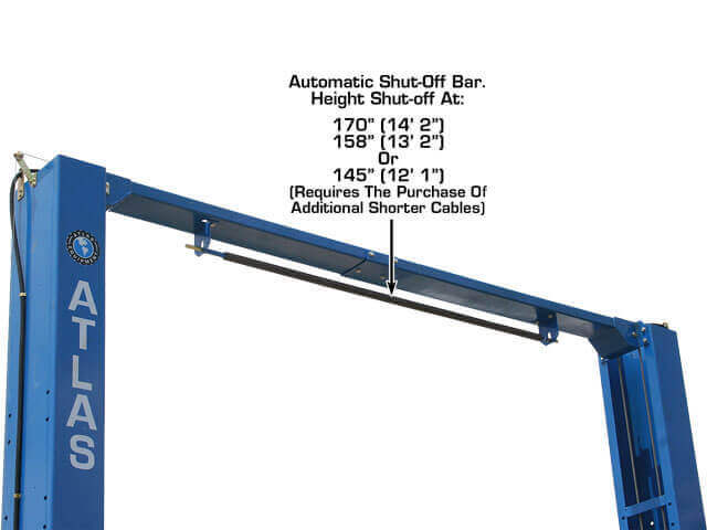 Atlas PV12PX Heavy-Duty 12,000 lbs Dual Post Overhead Lift for Ultimate Performance