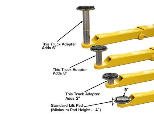 Atlas 9OHSC-SS Heavy-Duty 9,000 lbs Overhead 2 Post Vehicle Lift