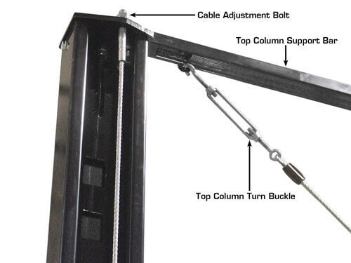 Atlas Garage PRO7000ST - 7,000 lbs Heavy-Duty Super Tall 4-Post Car Lift