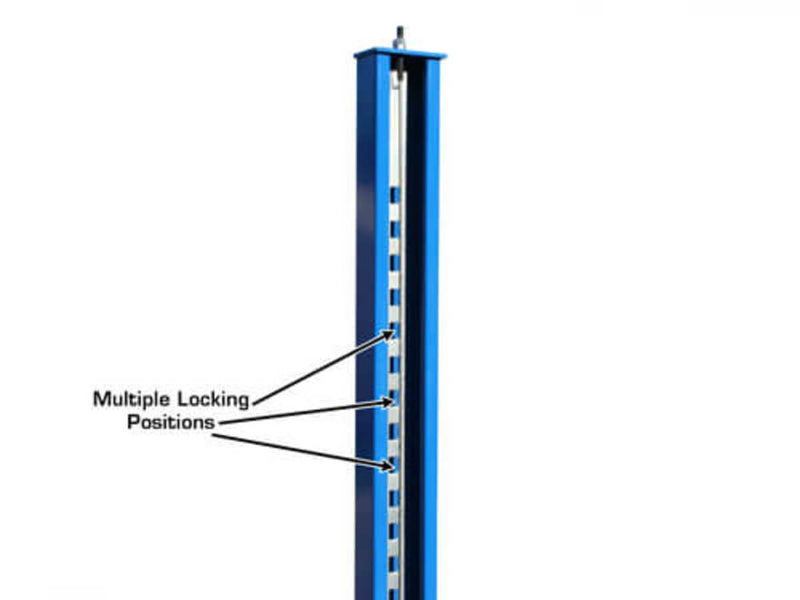 Heavy-Duty Atlas 412 12,000 lbs Commercial 4-Post Auto Lift - Model ATEATTD-412