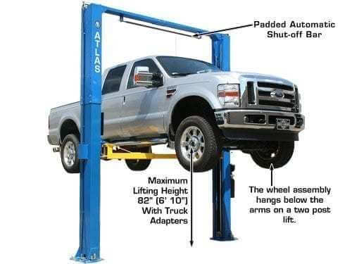 Atlas PV12PX Heavy-Duty 12,000 lbs Dual Post Overhead Lift for Ultimate Performance