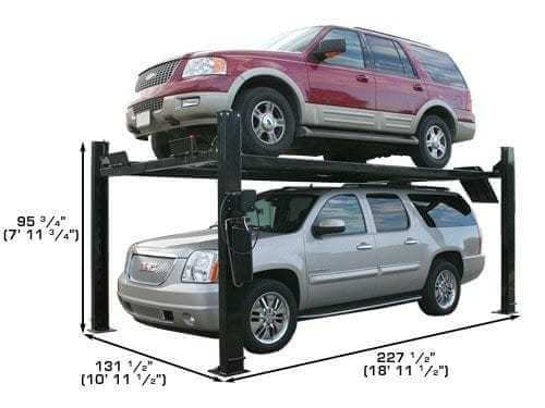 Atlas Garage PRO9000 Heavy-Duty 4-Post Vehicle Lift