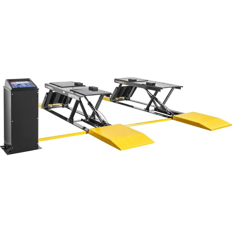 P-9000LT Heavy-Duty Low-Rise Lift – 9,000 lb Capacity with Open-Center Design for Ultimate Convenience