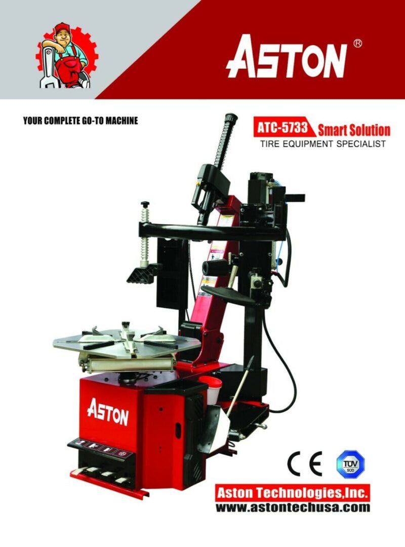 Powerful Aston Tire Changer & Wheel Balancer Combo with 2.0HP Motor & Bead Blaster - 28" Capacity!